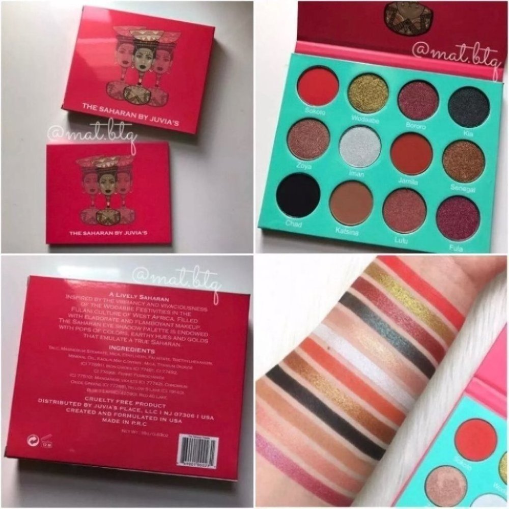 Juvia’s Place The Saharan Eyeshadow Palette